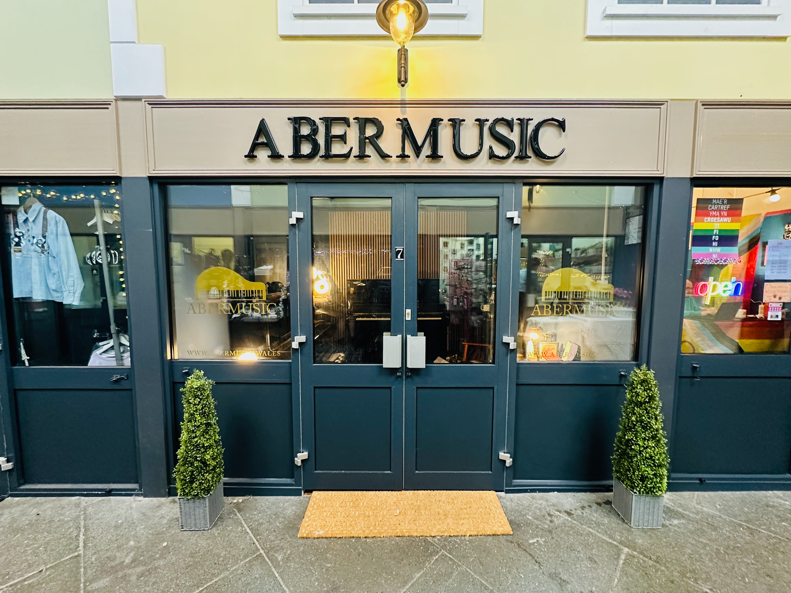 Welcome to AberMusic’s New Studio at Aberystwyth Market Hall!